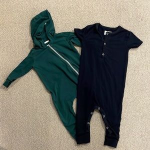 Mini Mioche 12-18mos set of 2 rompers